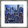 A City That Never Sleeps Framed Print