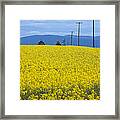 A Country Mile Framed Print