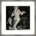 A Dancer The Paradise Framed Print