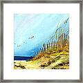 A Day At The Ocean Framed Print