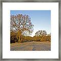 A Frosty Sunday Morning Framed Print