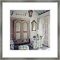 A Guest Room At Hickory Hill Framed Print