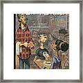 Hip Hops Framed Print