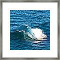 A Little Wave Action Iii Framed Print