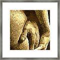 A Love Touch Framed Print