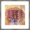 A Mix Of Rain And Snow Today Framed Print
