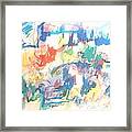A Pastoral Abstract Framed Print