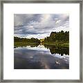 A Path To The Light Framed Print