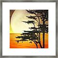 A Perfect View Framed Print