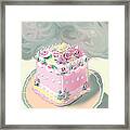 A Piece Of Cake Framed Print