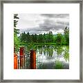 A Place By The Lake Framed Print