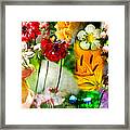 A Plethera Of Flowers Framed Print