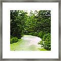 A Pond Dream Framed Print