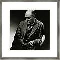 A Portrait Of Edward Hopper Framed Print