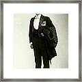 A Portrait Of Frederic Villiers In A Tuxedo Framed Print