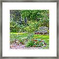 A Quiet Day In The Park Framed Print