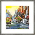 A River Runs Through It Framed Print