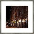 A Stroll In The City Framed Print