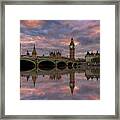 A Sunset To Remember .. Framed Print