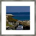 A Swell Day Framed Print