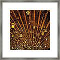 A Thousand Candles - Tunnel Of Light Framed Print