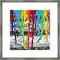 A Triumph Of Color Framed Print