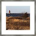 A View From Henlopen Framed Print