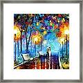 A Walk In The Park Framed Print