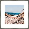 A Walk Out To The Water Framed Print
