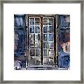 A Window Into The Past Framed Print