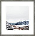 A Winters Dream Framed Print