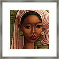 A Woman From Bali Framed Print