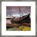 Abandoned Fishing Trawler Framed Print