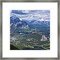 Above Banff Framed Print