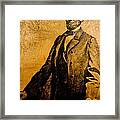 Abraham Lincoln President Of The United States Framed Print