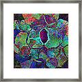 Abstract Art Colorful Collage Framed Print