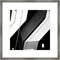 Abstract Bends Framed Print