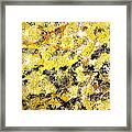 Abstract Eternity Gold Rush 1 Framed Print