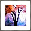 Abstract Fall Framed Print