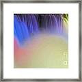 Abstract Falls Framed Print