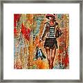 Abstract Lady 7 Framed Print