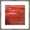 #abstract #motionblur #movement #nature Framed Print