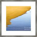 Abstract Seascape Framed Print
