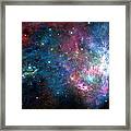 Abstract Space Framed Print