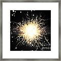 Abstract Sparkle Framed Print