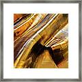 Abstract Steel Framed Print