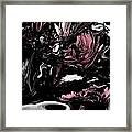 Abstract Underwater Garden Framed Print