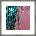 Abstract Water Patterns Framed Print