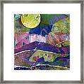 Abundant Moon Framed Print