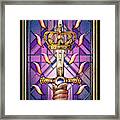 Ace Deco D Pee Framed Print